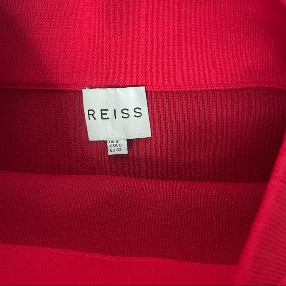 Reiss Red Mini Skirt (0) - Picture 4 of 6